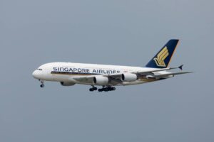 Singapore Airlines plane